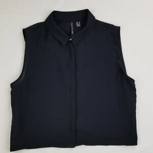 Ming Collection Small Sheer Hidden Buttons Top